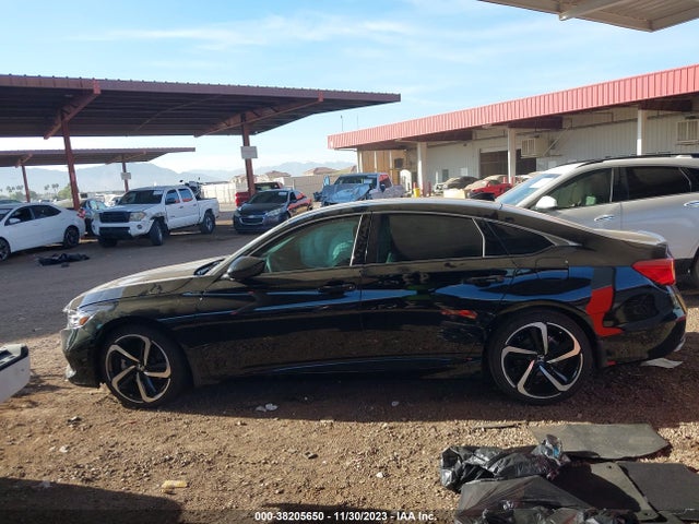 2022 HONDA ACCORD SPORT VIN: 1HGCV1F34NA110137