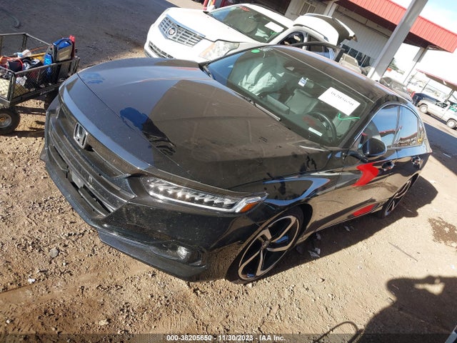2022 HONDA ACCORD SPORT VIN: 1HGCV1F34NA110137