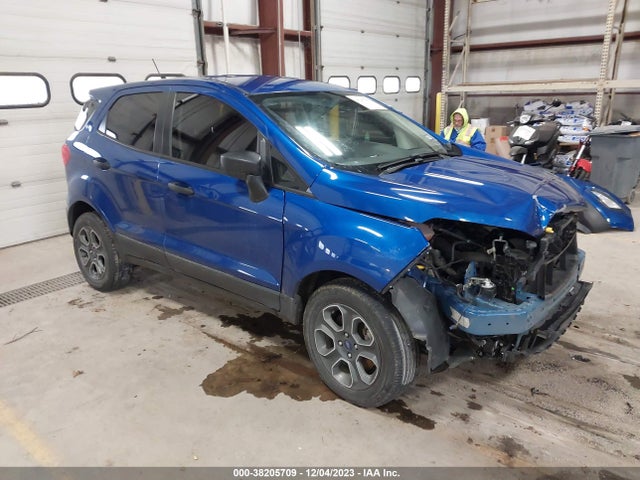 2021 FORD ECOSPORT S VIN: MAJ3S2FE7MC450616