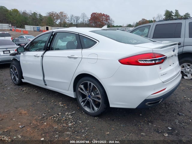 2020 FORD FUSION TITANIUM VIN: 3FA6P0D92LR133271