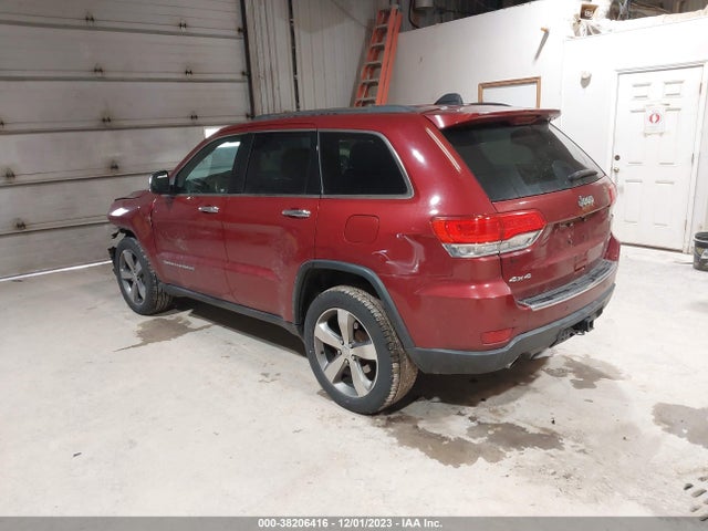 2014 JEEP GRAND CHEROKEE LIMITED VIN: 1C4RJFBG7EC320293