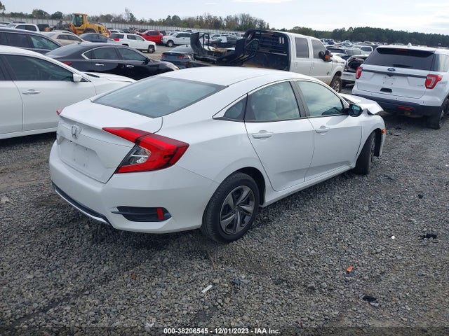 Honda Civic Lx 2020 2HGFC2F6XLH548128 Image 4