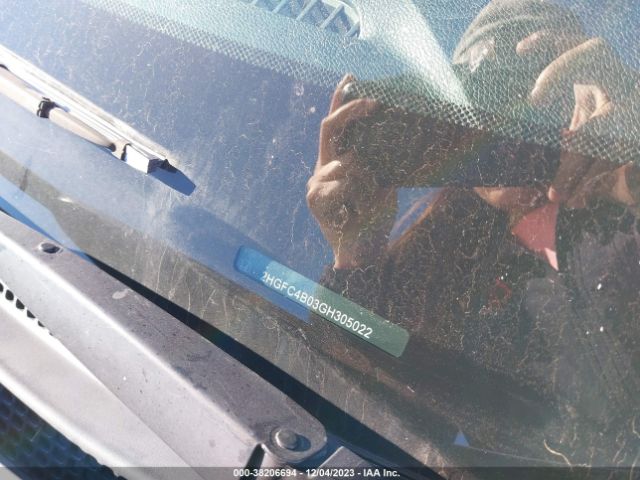 2HGFC4B03GH305022 Honda Civic Lx-p