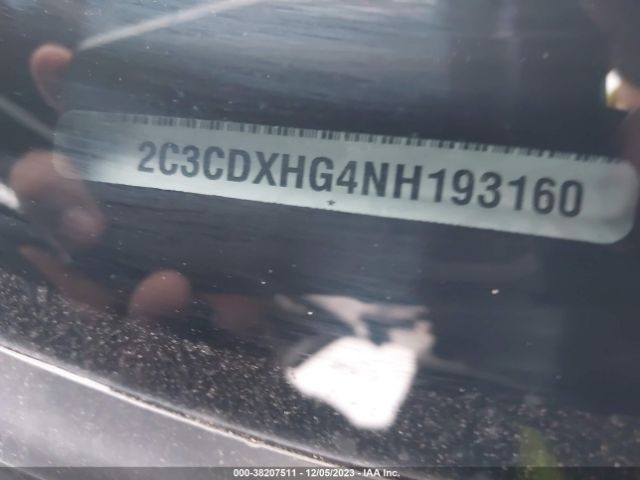 2C3CDXHG4NH193160 Dodge Charger Gt Rwd