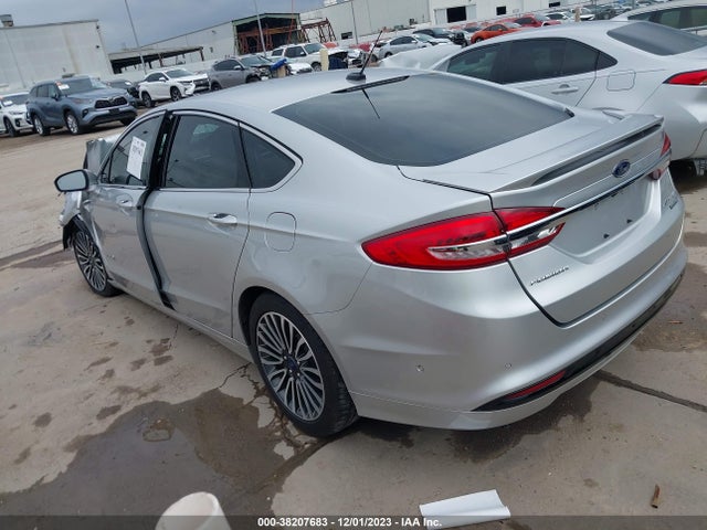 Ford Fusion Hybrid Platinum 2018 3FA6P0RU3JR161090 Image 3