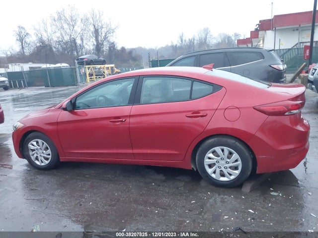 2017 HYUNDAI ELANTRA SE VIN: 5NPD74LF4HH096699