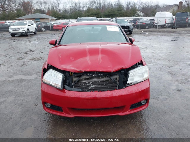 2013 DODGE AVENGER SXT VIN: 1C3CDZCB3DN626710