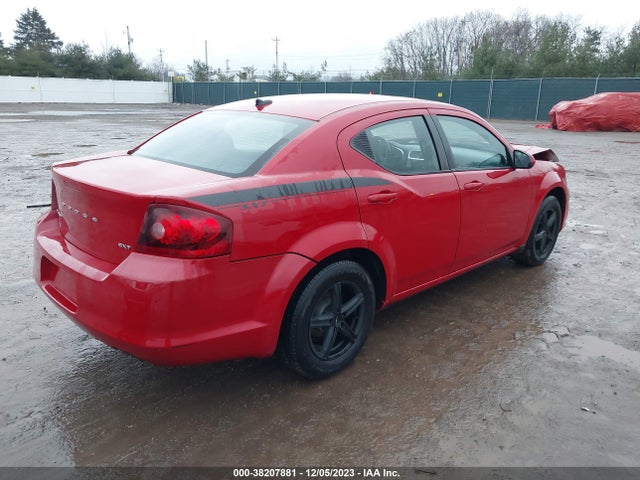 2013 DODGE AVENGER SXT VIN: 1C3CDZCB3DN626710