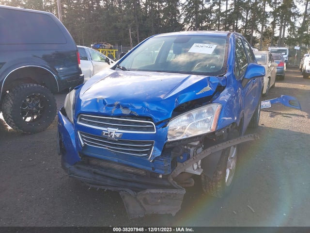 Chevrolet Trax 1ls 2015 KL7CJPSBXFB072853 Image 2