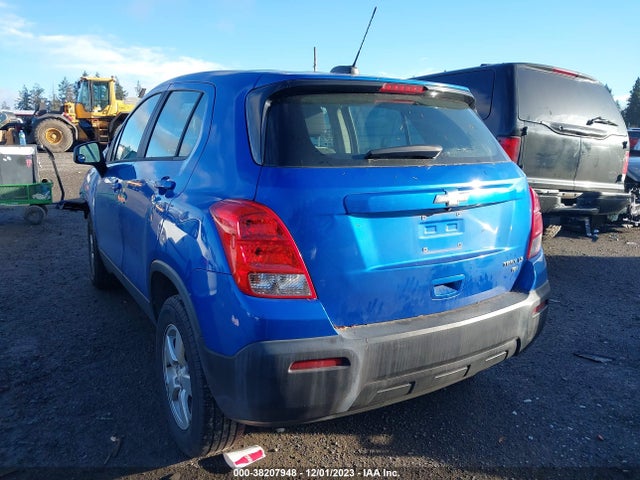 Chevrolet Trax 1ls 2015 KL7CJPSBXFB072853 Image 3