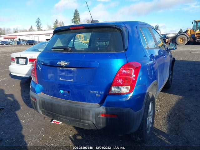 Chevrolet Trax 1ls 2015 KL7CJPSBXFB072853 Image 4