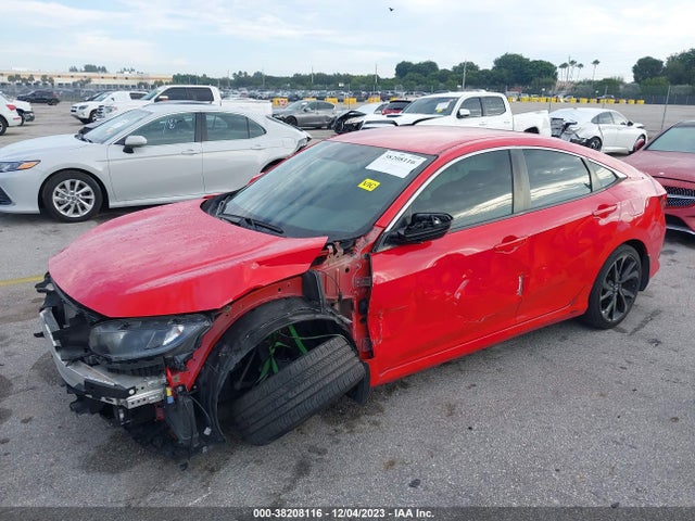 Honda Civic Sport 2020 2HGFC2F8XLH533534 Image 2