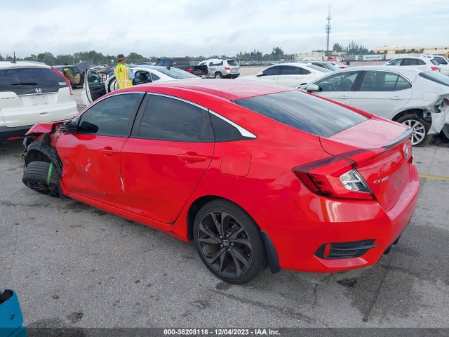 Honda Civic Sport 2020 2HGFC2F8XLH533534 Image 3