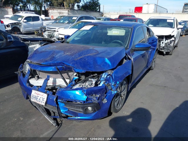 Honda Civic Ex-t 2018 JHMFC1F36JX037666 Image 2