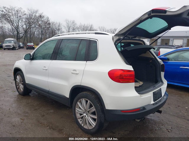 2013 VOLKSWAGEN TIGUAN SE VIN: WVGAV3AX8DW595875