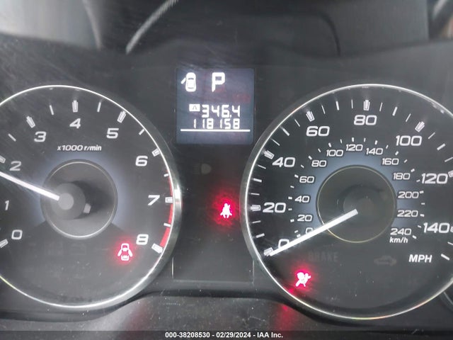 2011 SUBARU OUTBACK 2.5I PREMIUM VIN: 4S4BRBCC5B3436730