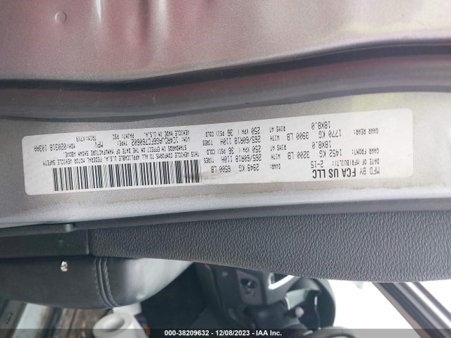 Dodge Durango Sxt 2015 1C4RDJAG6FC760602 Image 9