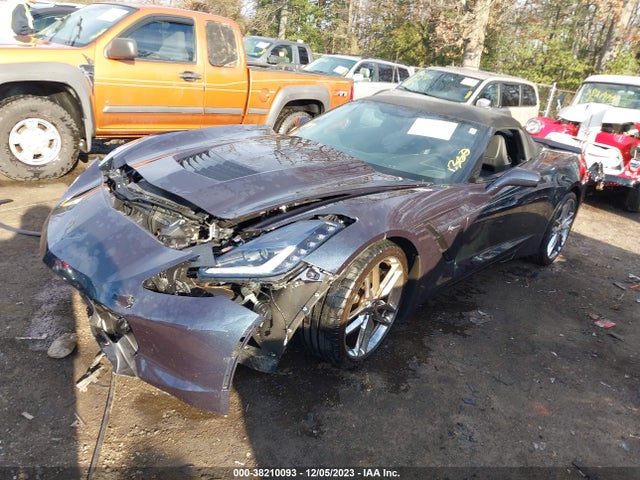 Chevrolet Corvette Stingray Z51 2015 1G1YH3D74F5111868 Image 2