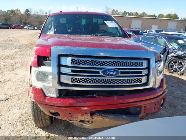 2013 FORD F-150 PLATINUM VIN: 1FTFW1ET8DFA71452