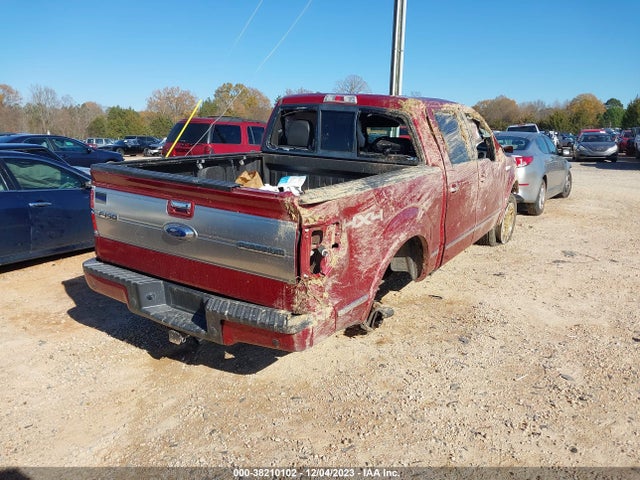 2013 FORD F-150 PLATINUM VIN: 1FTFW1ET8DFA71452