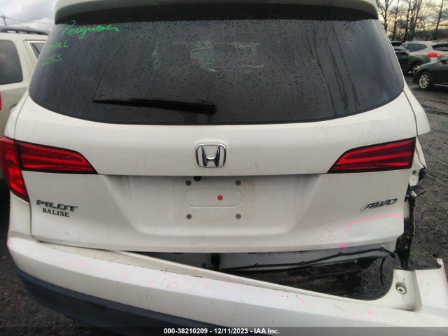 Honda Pilot Ex-l 2017 5FNYF6H52HB055020 Image 16