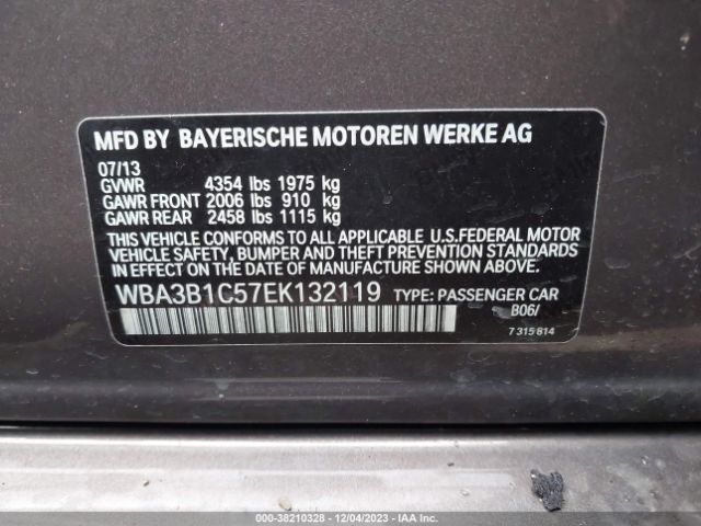 WBA3B1C57EK132119 BMW 320i