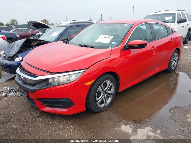 Honda Civic Lx 2016 2HGFC2F55GH500503 Image 2