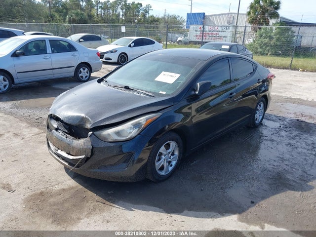 2014 HYUNDAI ELANTRA SE VIN: 5NPDH4AE3EH460033