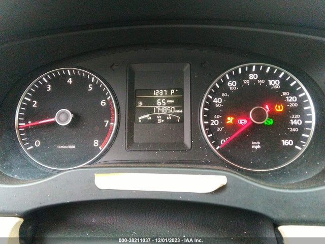 2013 VOLKSWAGEN JETTA 2.5L SE VIN: 3VWDX7AJ1DM423201
