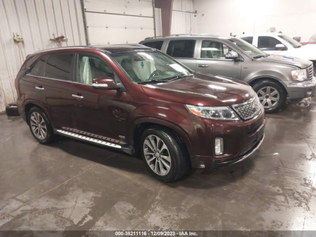 Auction sale of the 2015 Kia Sorento Sx V6, vin: 5XYKWDA77FG563771, lot number: 38211116