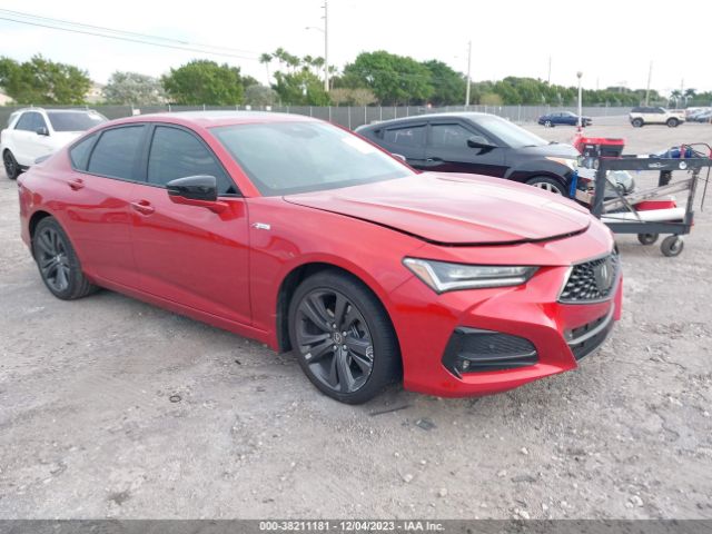 Auction sale of the 2023 Acura Tlx A-spec Package, vin: 19UUB5F52PA004861, lot number: 38211181