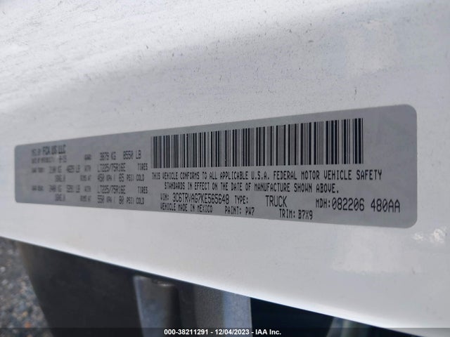 RAM Promaster 1500 2019 3C6TRVAG7KE565648 Image 25