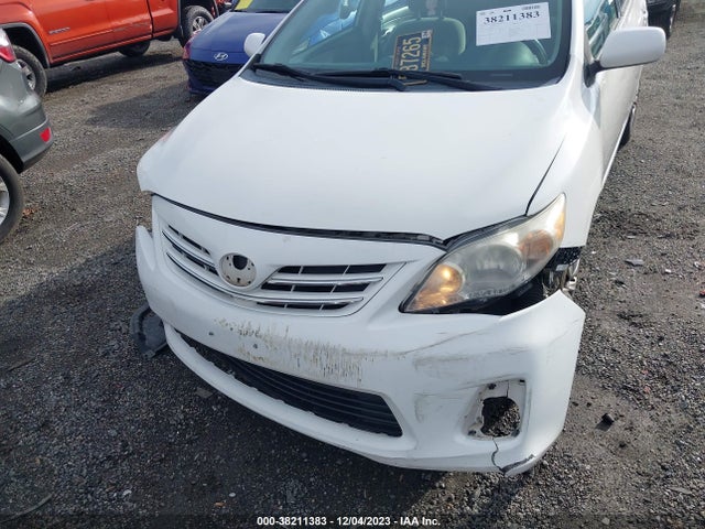 2013 TOYOTA COROLLA LE VIN: 2T1BU4EE3DC091902