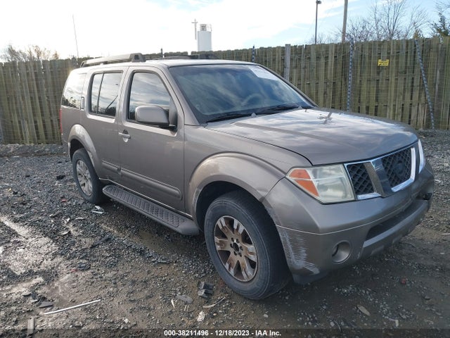 2006 NISSAN PATHFINDER LE VIN: 5N1AR18W96C667127