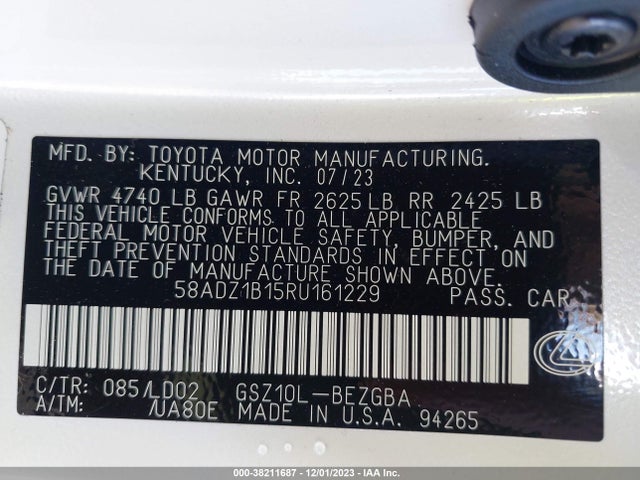 Lexus ES 350 2024 58ADZ1B15RU161229 Image 9