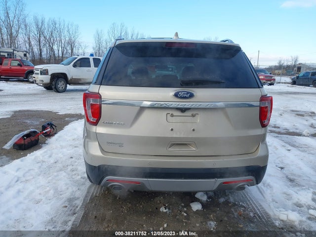 2017 FORD EXPLORER LIMITED VIN: 1FM5K7F85HGD80733