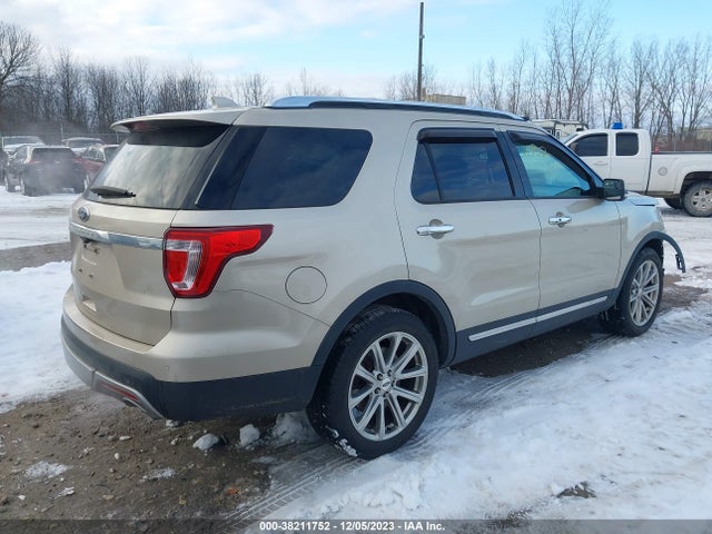 2017 FORD EXPLORER LIMITED VIN: 1FM5K7F85HGD80733