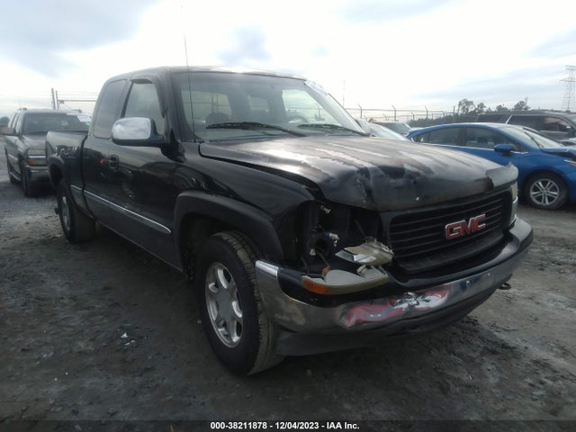 2002 GMC SIERRA 1500 SLE VIN: 2GTEK19V821275014