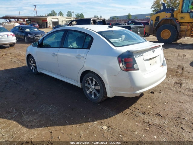 2011 NISSAN SENTRA 2.0SR VIN: 3N1AB6APXBL703093