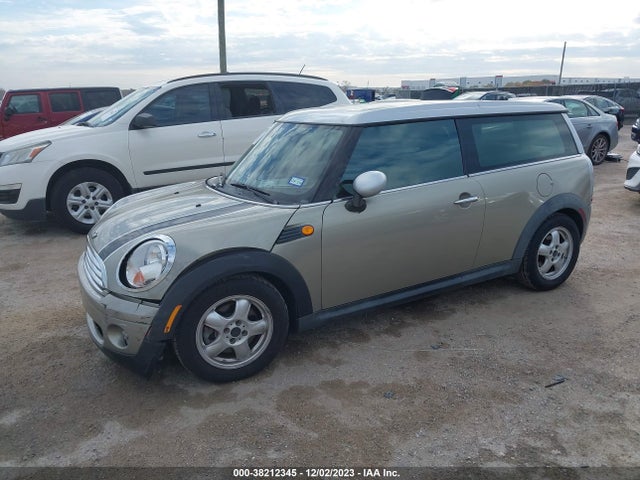 2009 MINI COOPER CLUBMAN WMWML33519TX34091 Photo 1