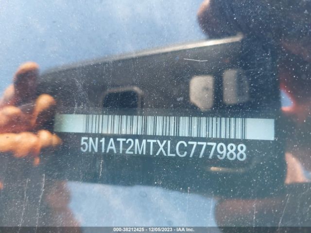 5N1AT2MTXLC777988 Nissan Rogue S Fwd