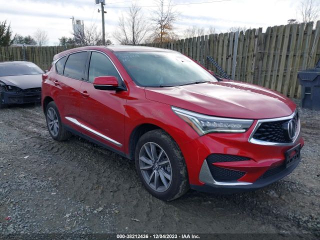 Aukcja sprzedaży 2021 Acura Rdx Technology Package, vin: 5J8TC2H54ML028471, numer aukcji: 38212436