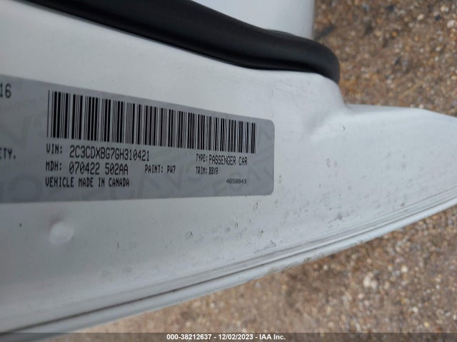 Dodge Charger Se 2016 2C3CDXBG7GH310421 Image 9