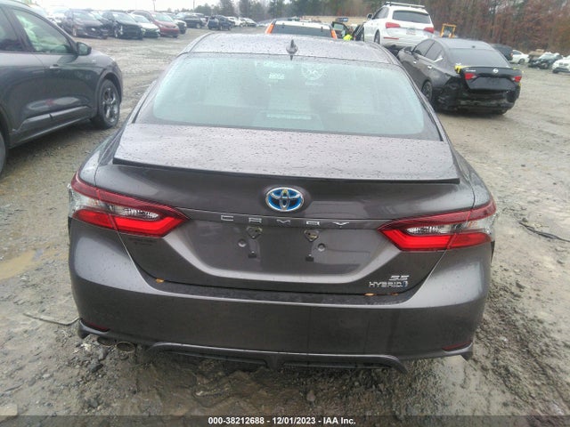 Продаж на аукціоні авто 2022 Toyota Camry Se Hybrid, vin: 4T1G31AK4NU594762, номер лоту: 38212688