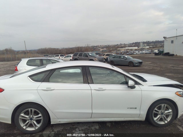 2018 FORD FUSION HYBRID SE VIN: 3FA6P0LU9JR228607