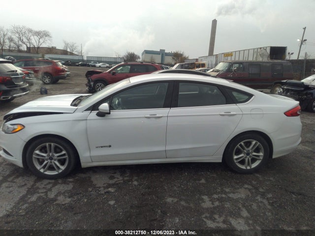 2018 FORD FUSION HYBRID SE VIN: 3FA6P0LU9JR228607
