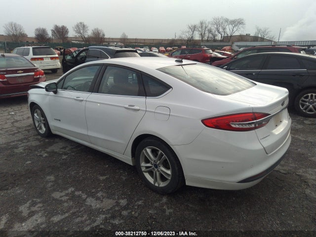 2018 FORD FUSION HYBRID SE VIN: 3FA6P0LU9JR228607