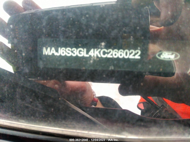 2019 FORD ECOSPORT SE VIN: MAJ6S3GL4KC266022