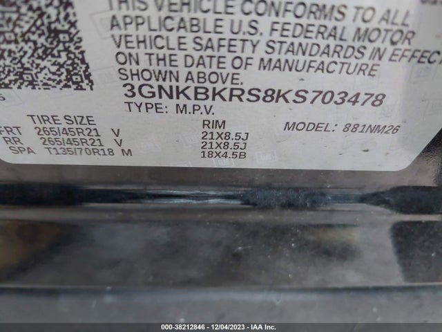Chevrolet Blazer Premier 2019 3GNKBKRS8KS703478 Image 9