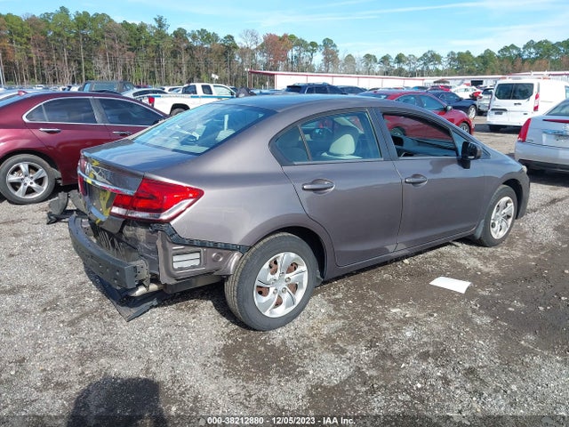 Honda Civic Lx 2014 19XFB2F54EE022827 Image 4